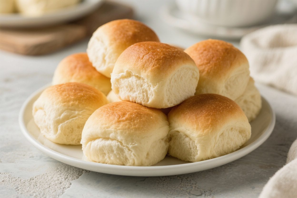 Fluffy Dinner Rolls Made From One Simple Dough – Soft, Easy, and Versatile