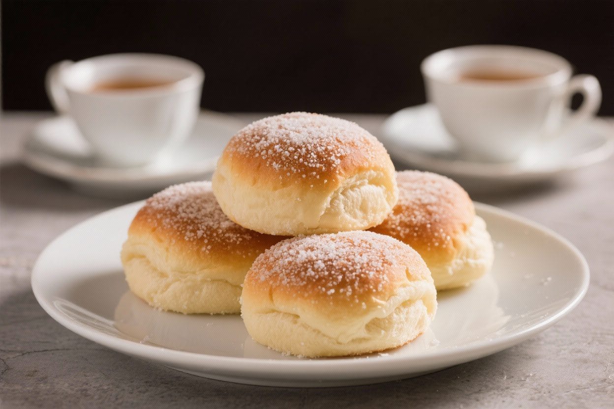 Soft Sugar Buns For Tea Time – Pillowy, Sweet, and Simple