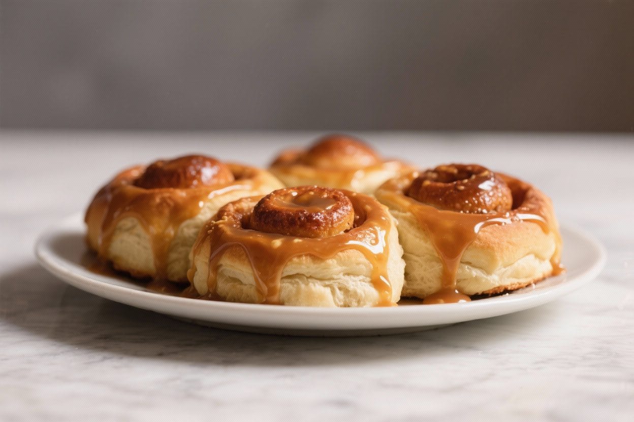 Sticky Buns With Caramel Glaze – Soft, Gooey, and Comforting