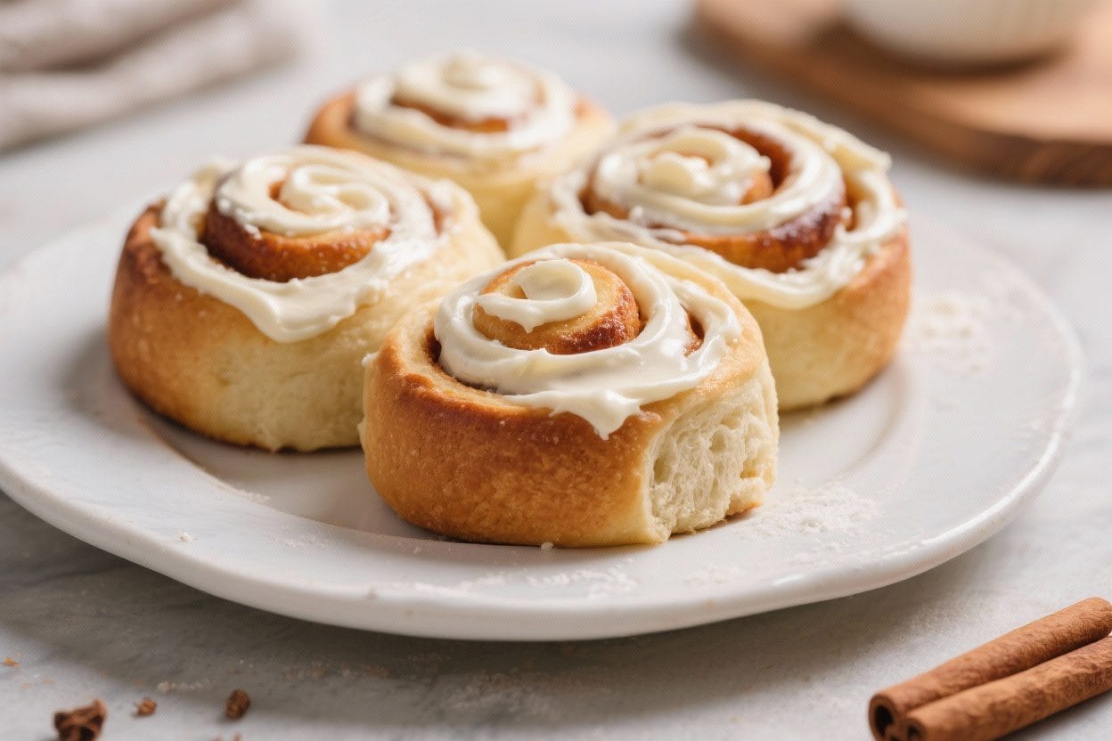 Homemade Cinnamon Rolls With Cream Cheese Icing – Soft, Sweet, and Comforting