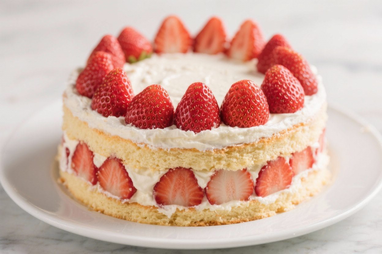 Strawberry Shortcake Cake – Light, Fresh, and Perfect for Any Celebration