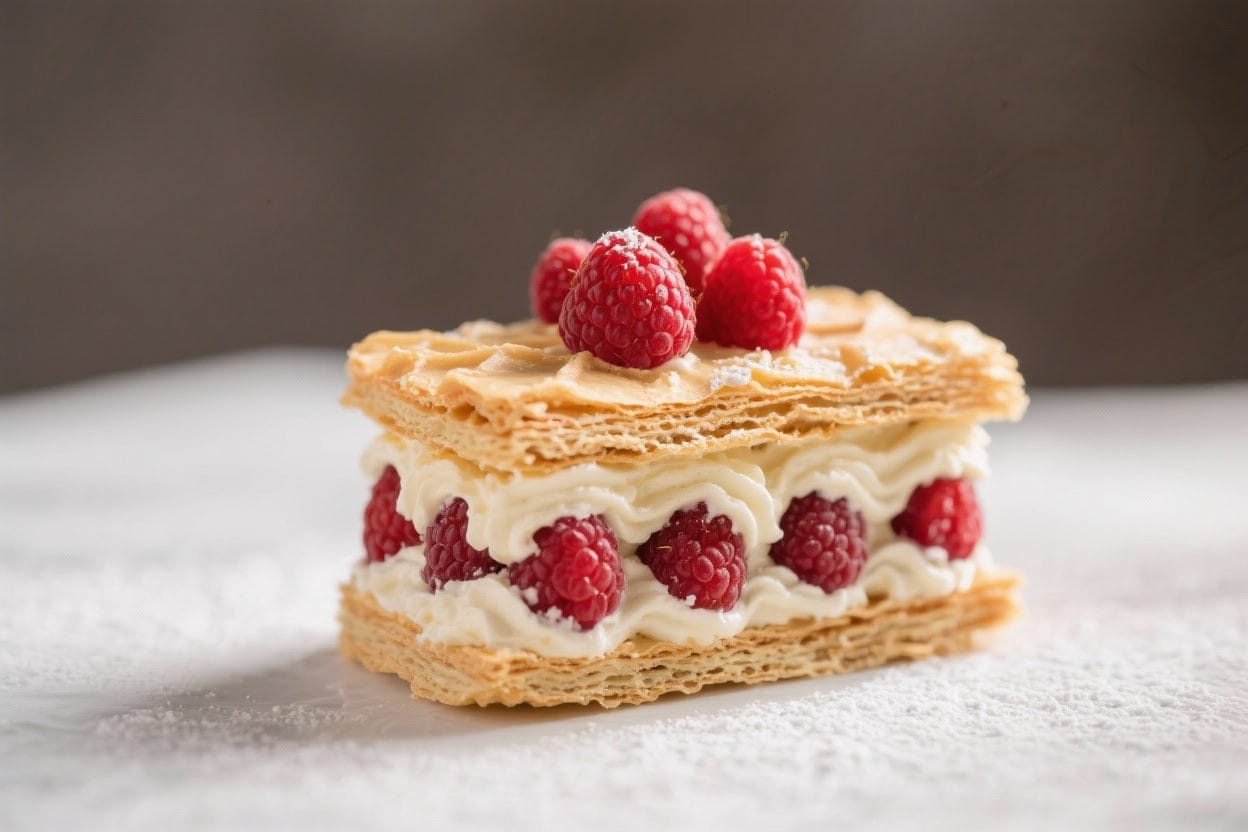Raspberry Cream Napoleons – A Simple, Elegant Treat