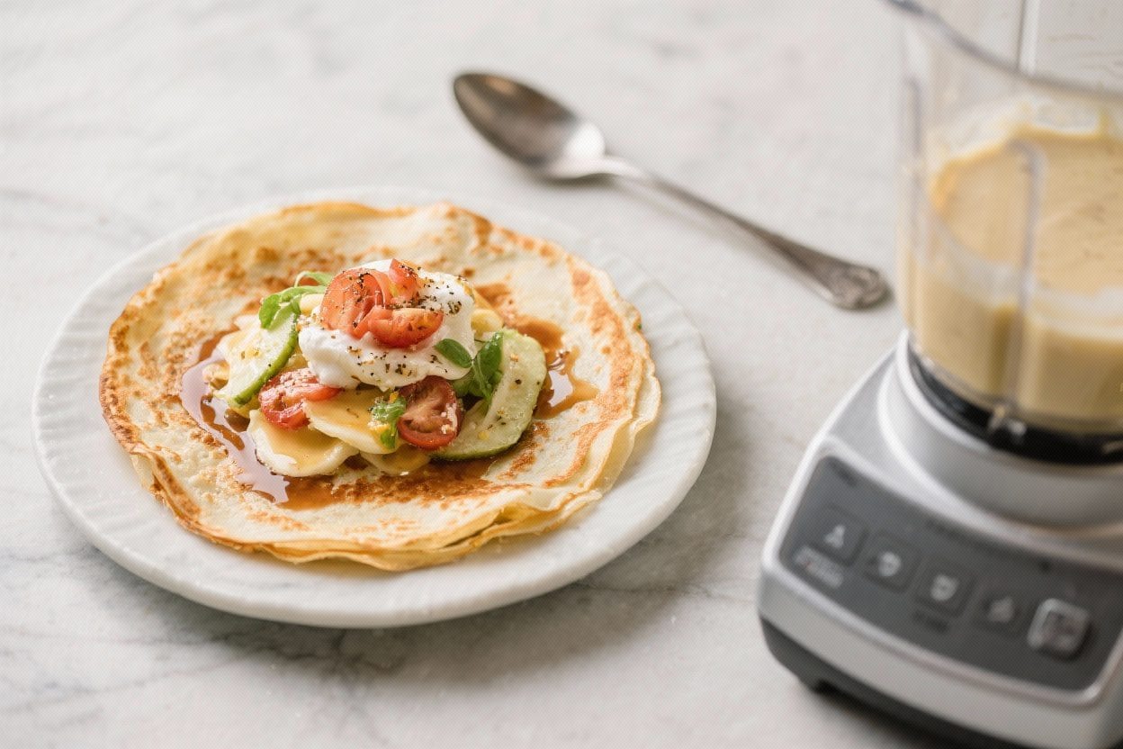 Quick And Easy Crepe Recipe Using A Blender – Fast, Foolproof, And Delicious