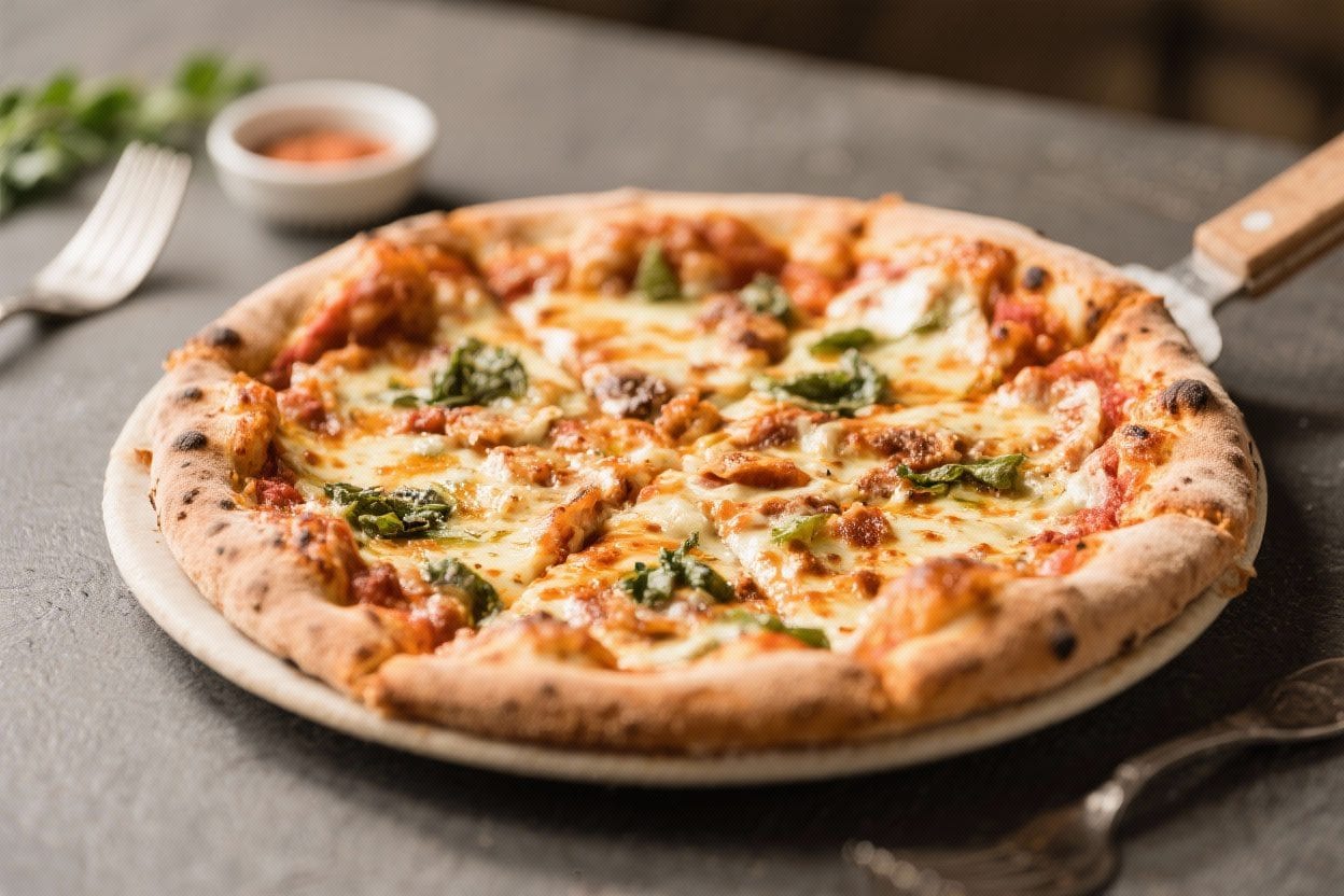 No-Yeast Pizza In One Hour – Fast, Flavorful, and Foolproof