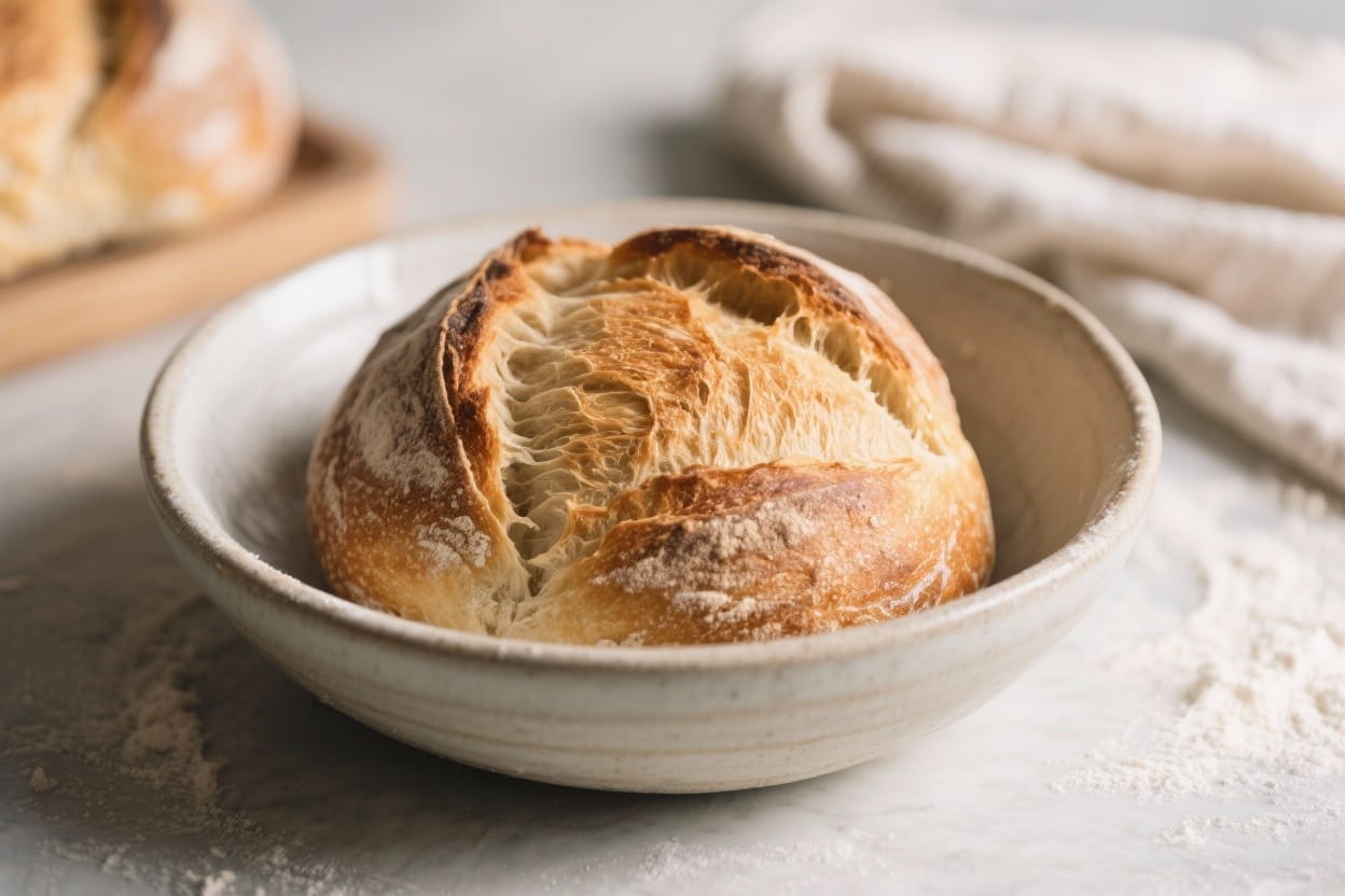 Bakery style bread at home - You don’t need special equipment or a professional mixer—just a bowl, patience, and a good stretch a
