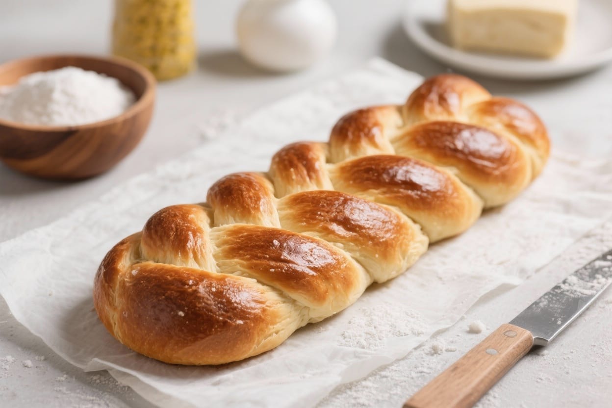 Braided bread recipe - This version keeps things simple, with ingredients you likely already have in your kitchen