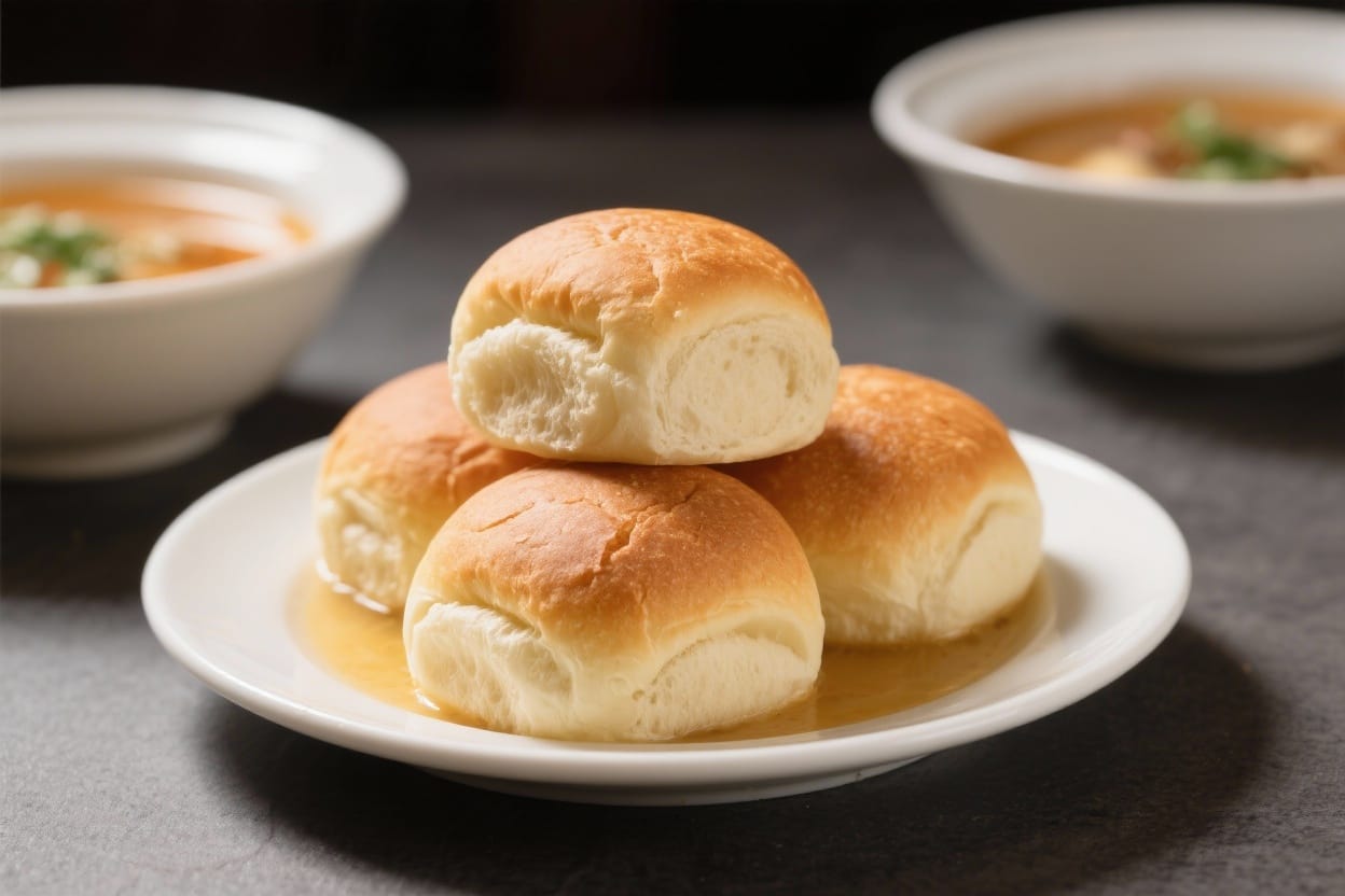 Bread rolls for soup - These bread rolls are tender inside, lightly golden outside, and built to soak up broth without fall