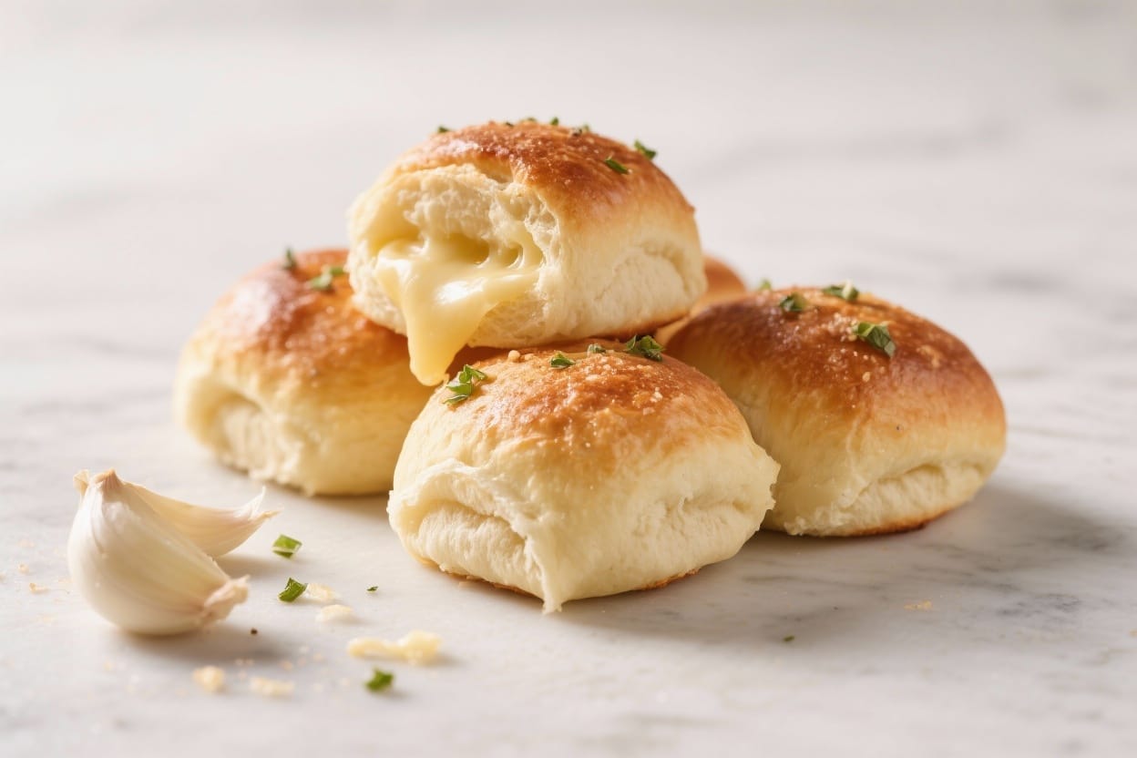 Cheese garlic rolls - Cheese Garlic Rolls - Soft, Buttery, and Full of Flavor Freshly baked cheese garlic rolls are one of