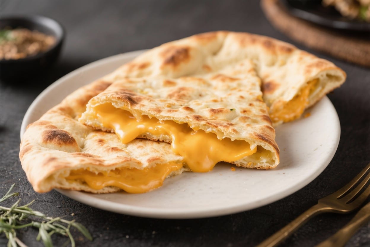 Cheese stuffed flatbread - Cheese Stuffed Flatbread - Warm, Gooey, and Comforting Cheese stuffed flatbread is the kind of food