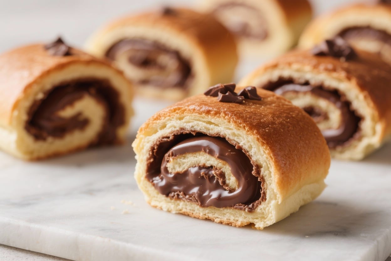 Chocolate Filled Sweet Rolls – Soft, Gooey, and Comforting
