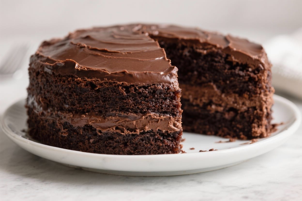 Easy chocolate cake recipe - Easy Chocolate Cake Recipe - Simple, Moist, and Delicious If you’re craving a homemade chocolate cak