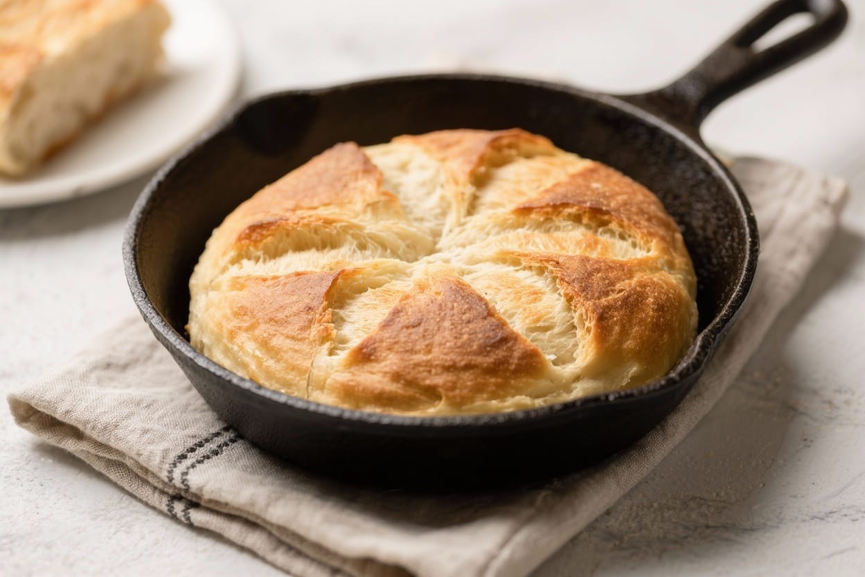 Easy skillet bread recipe - If you’ve ever wanted fresh bread without the fuss, this is the place to start