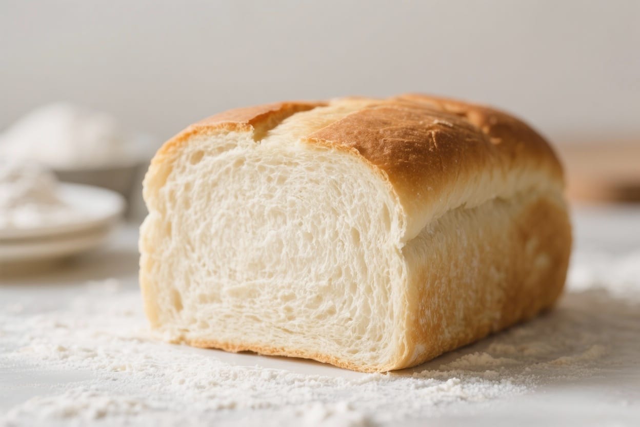 Easy white bread loaf from scratch - This easy white bread loaf is simple enough for beginners and still satisfying for seasoned bakers