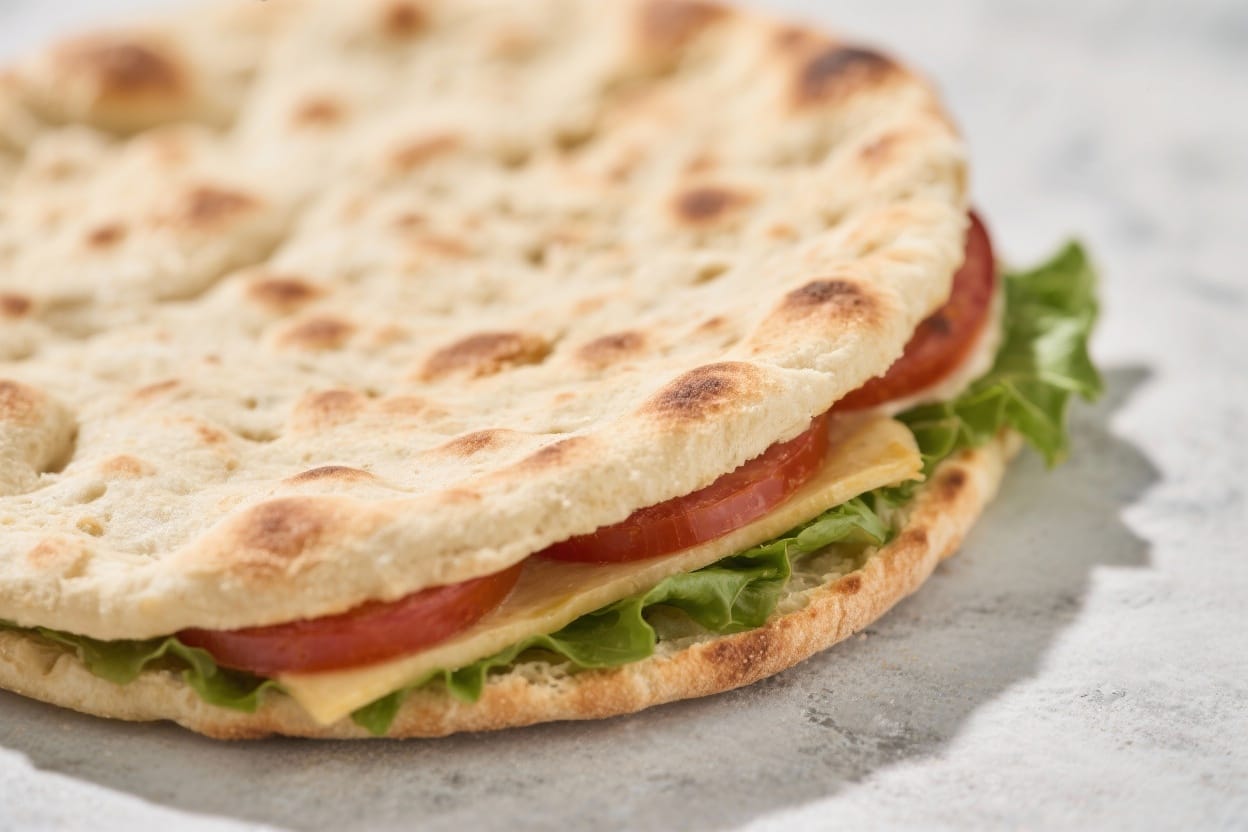 Flatbread Sandwich Bread – Soft, Flexible, and Perfect for Everyday Sandwiches