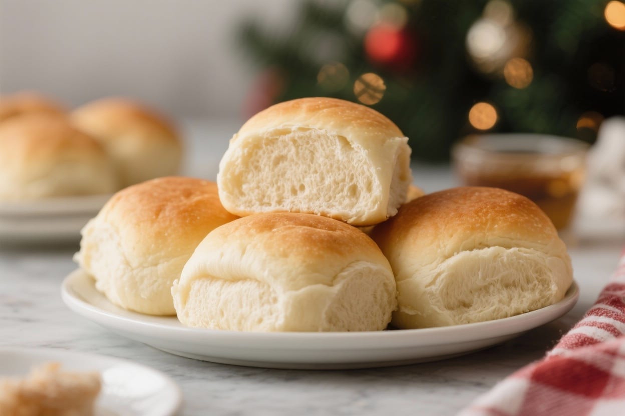 Fluffy dinner rolls recipe - These fluffy dinner rolls are soft, slightly sweet, and perfect for weeknights or holidays