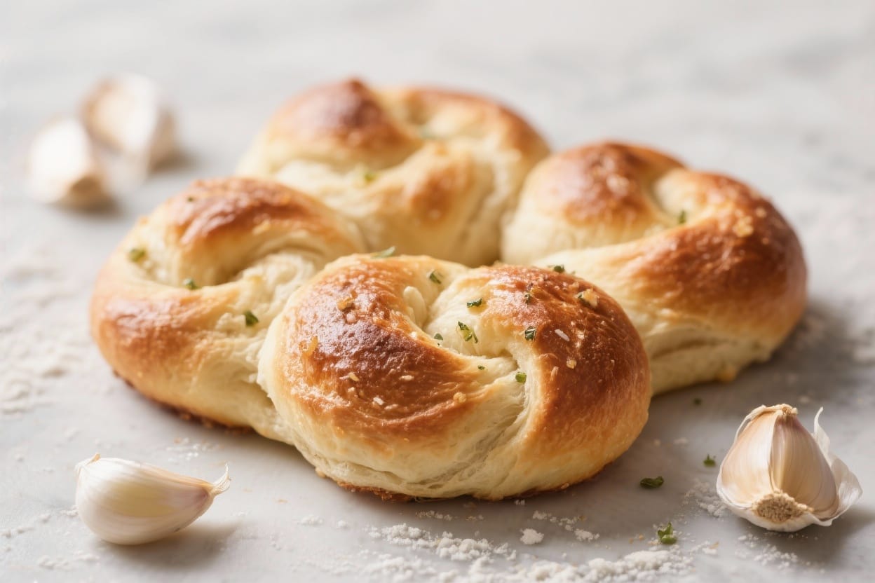 Garlic Knots From Scratch – Soft, Buttery, and Packed with Flavor