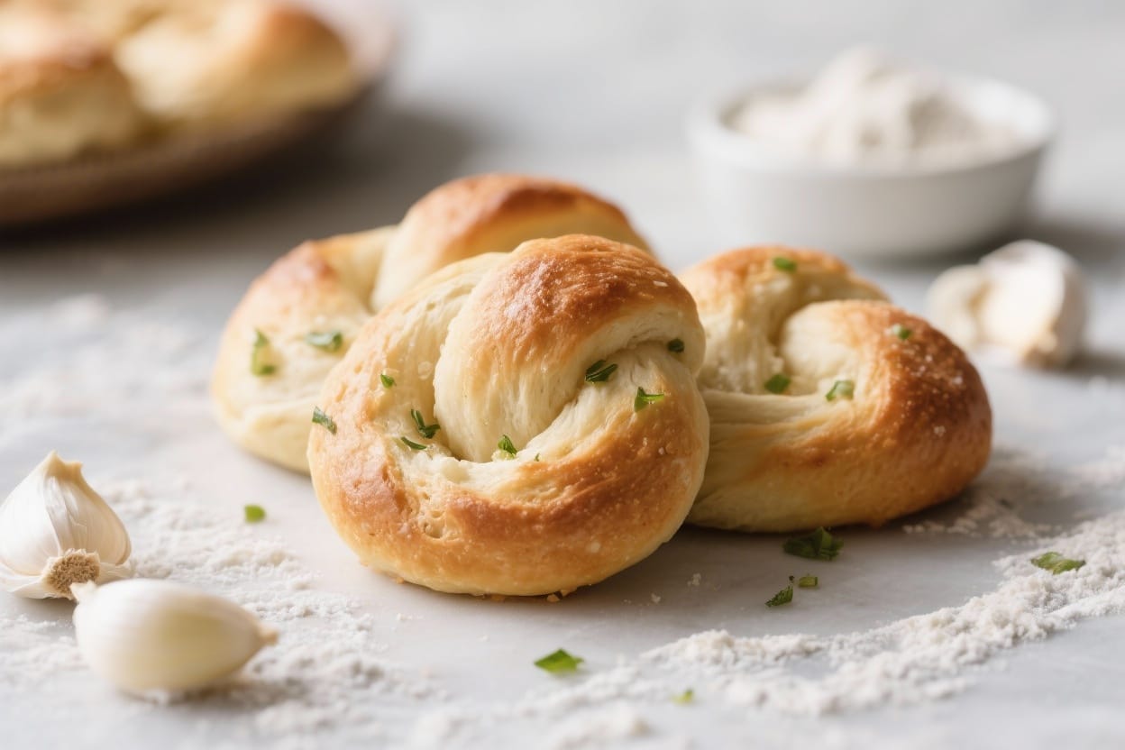 Garlic knots from scratch - They’re simple, comforting, and surprisingly easy to make at home