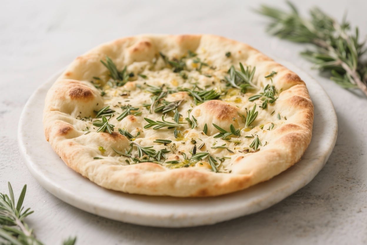 Herb flatbread recipe - Herb Flatbread Recipe - Simple, Soft, and Full of Flavor Soft, warm flatbread with a fragrant mix of