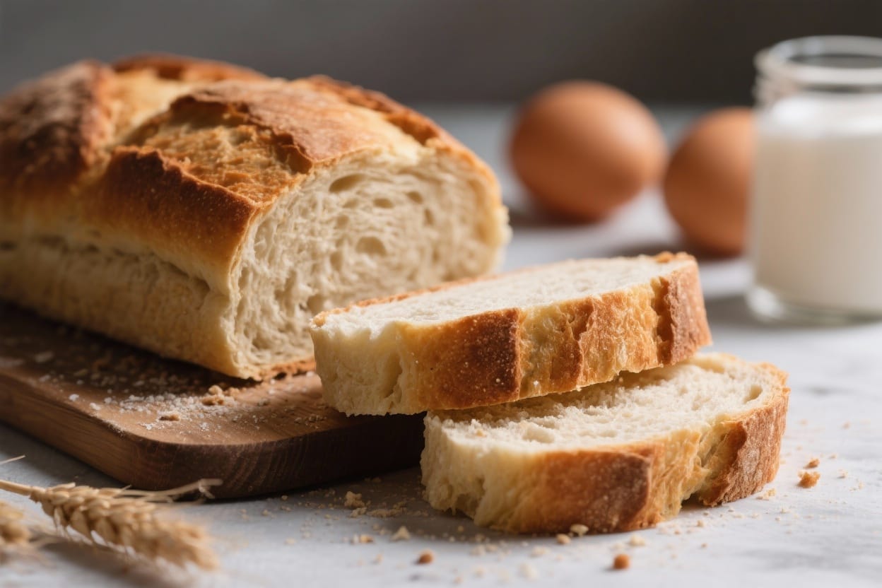homemade bread without eggs