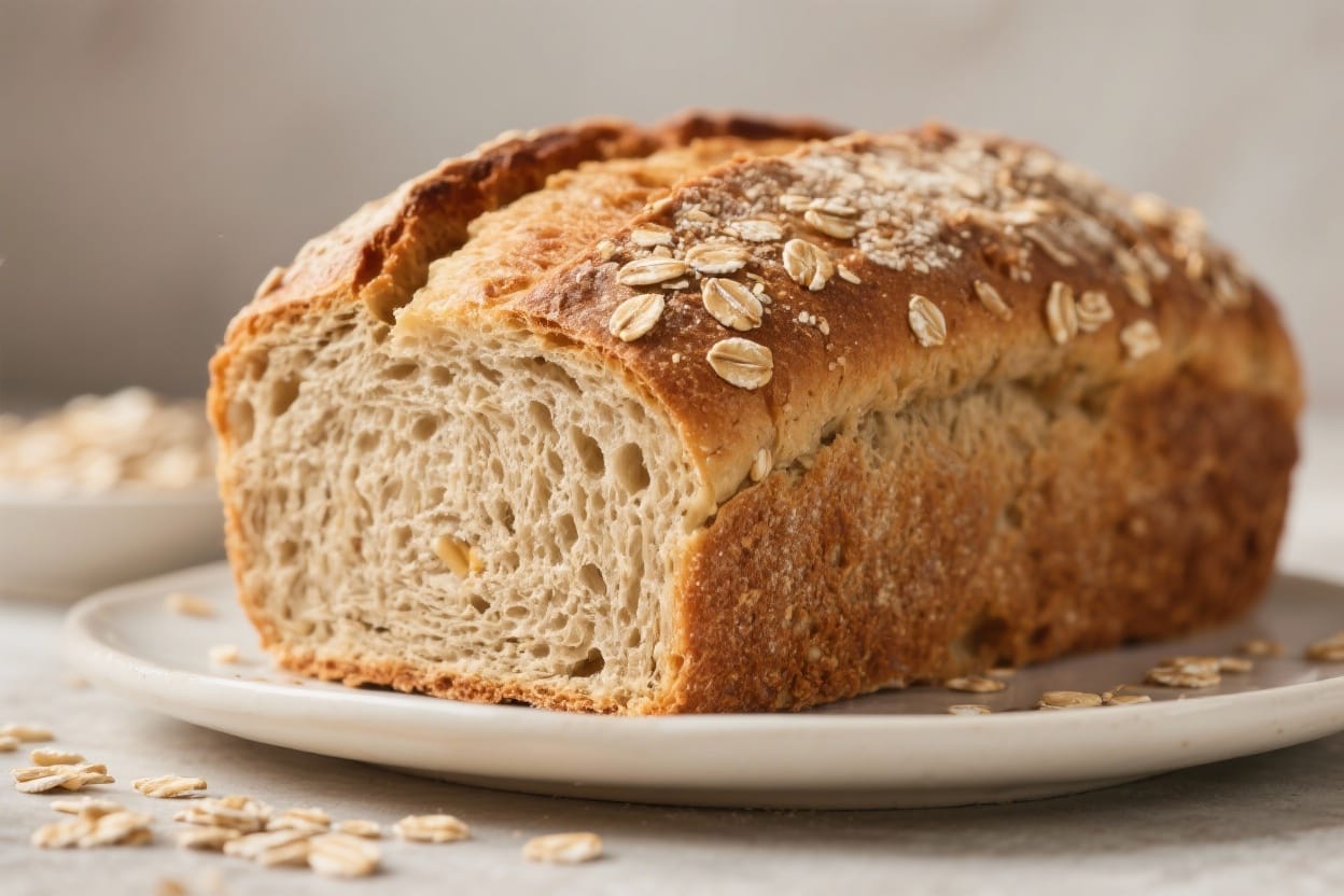 Honey Oat Bread Loaf – Soft, Hearty, and Comforting