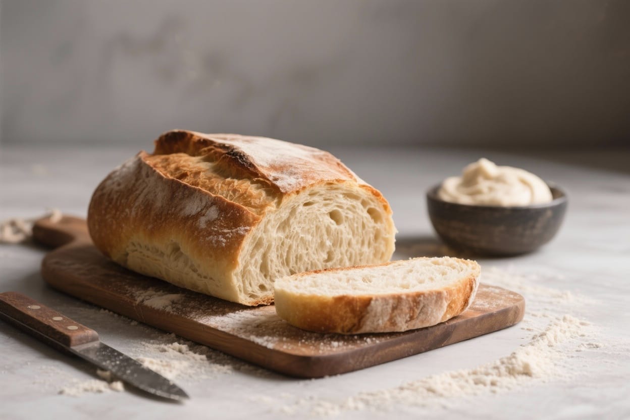 Lazy bread recipe - No kneading, no fancy equipment, and no stress