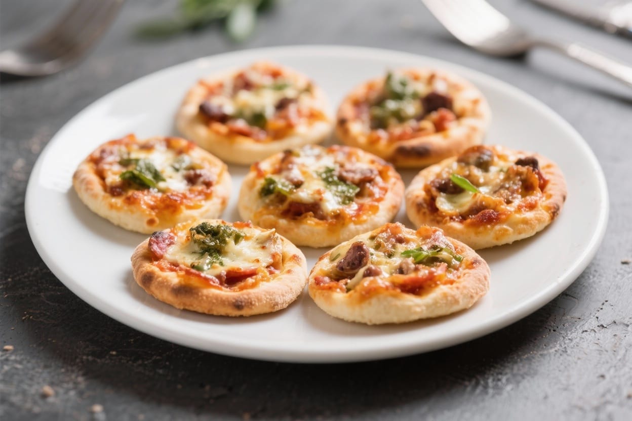 Mini Party Pizzas – Bite-Sized, Crowd-Pleasing Favorites