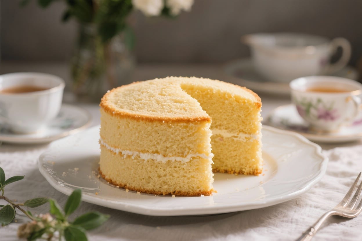 Moist sponge cake recipe - It’s tender, airy, and perfect for birthdays, afternoon tea, or a simple treat after dinner