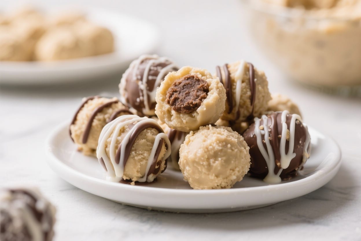 No bake dough dessert balls - No Bake Dough Dessert Balls - Easy, Sweet, and Ready in Minutes No bake dough dessert balls are the