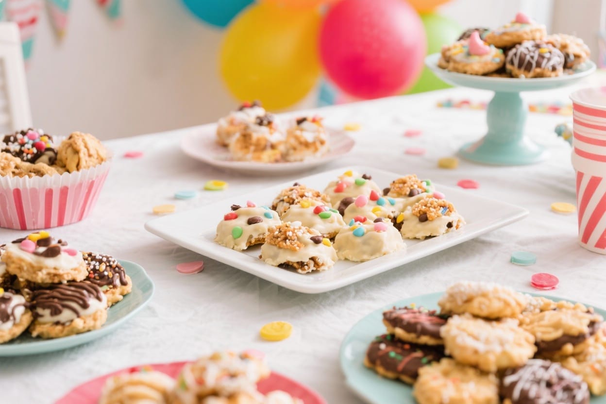 No bake dough treats party - No Bake Dough Treats Party - Easy, Fun, and Crowd-Pleasing Planning a party and don’t want to turn o