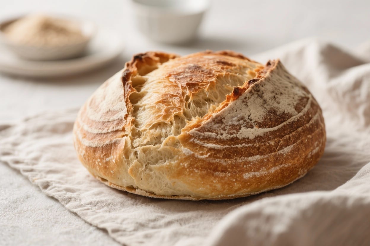 No Knead Overnight Artisan Bread – Simple, Rustic, and Reliable