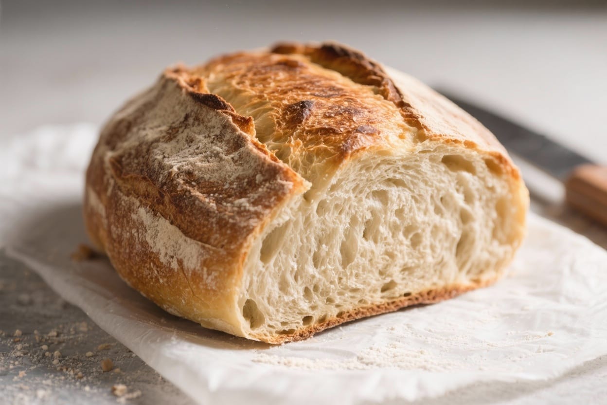 No knead overnight artisan bread - This no knead overnight artisan bread gives you that bakery-style magic with almost no effort