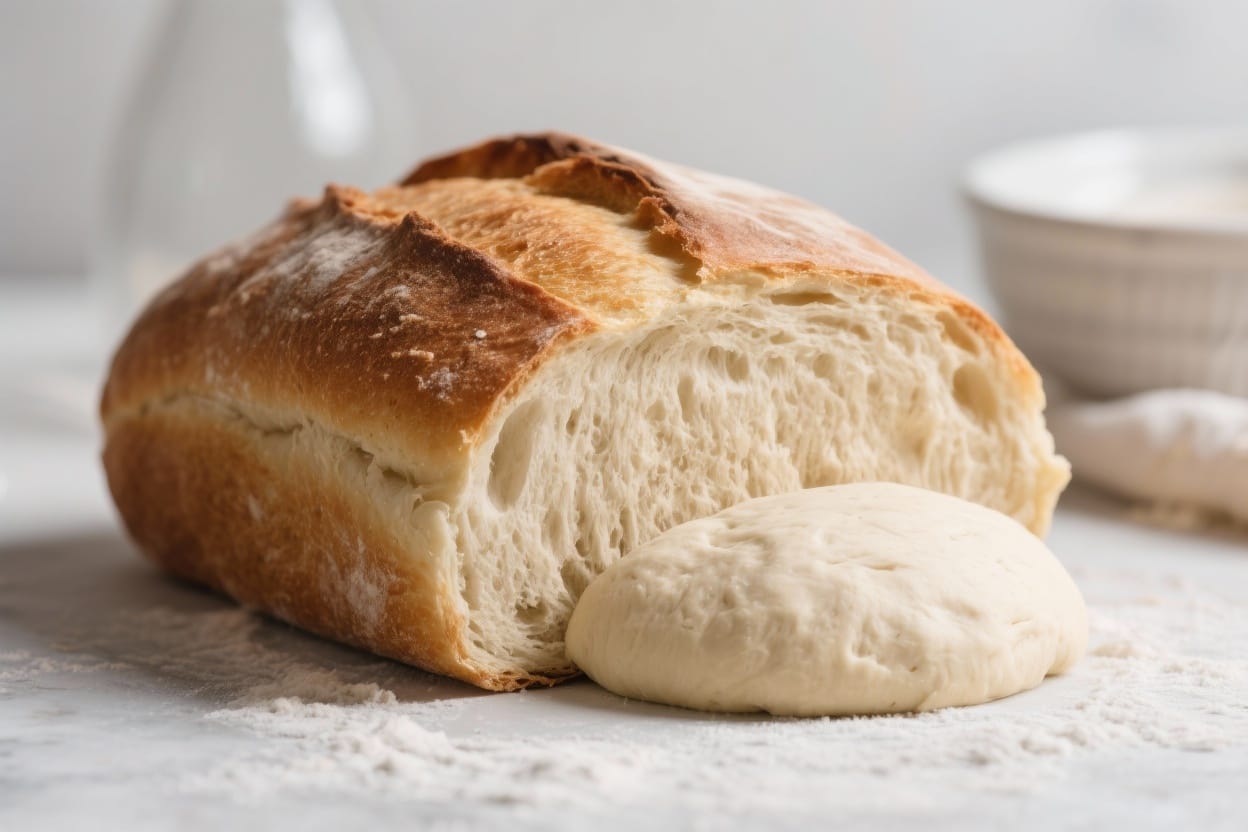No oven bread recipe - The dough is straightforward, the rise time is forgiving, and the result is a warm loaf that feels h