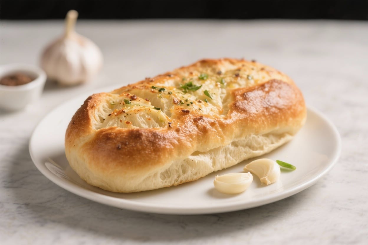 No Yeast Garlic Bread – Quick, Flavorful, and Comforting