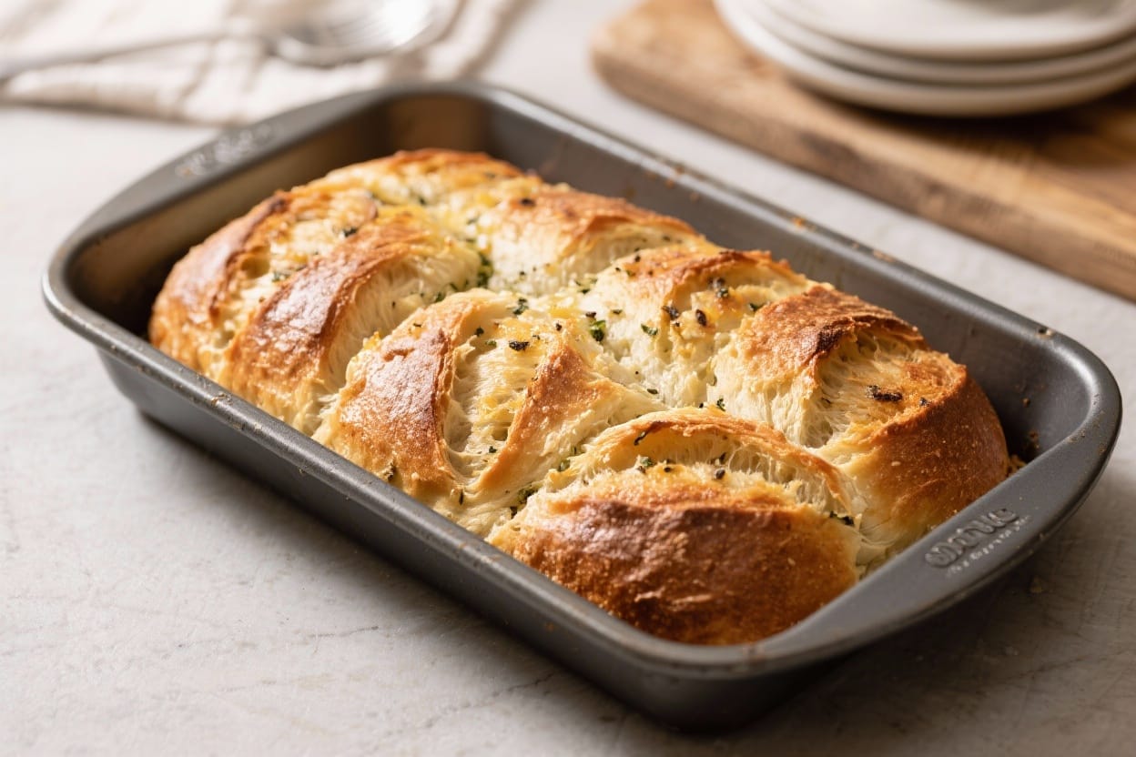 One Pan Bread Recipe – Simple, Rustic Loaf With Minimal Cleanup