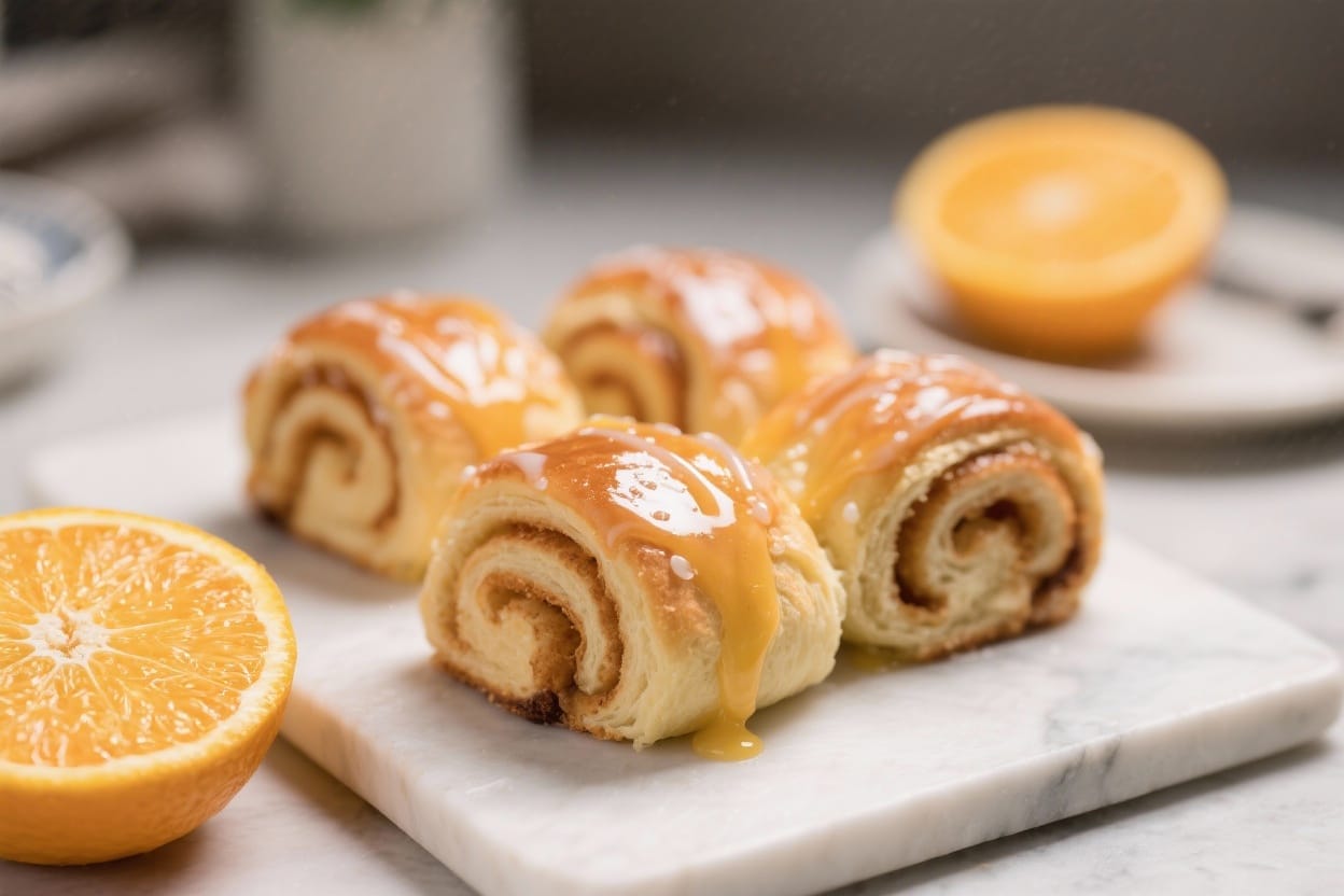 orange sweet rolls recipe