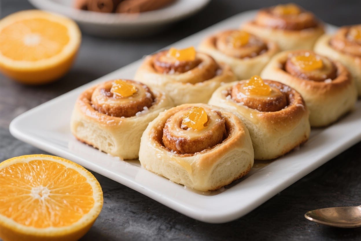 Orange sweet rolls recipe - If you love cinnamon rolls, think of these as their sunny, citrusy cousin