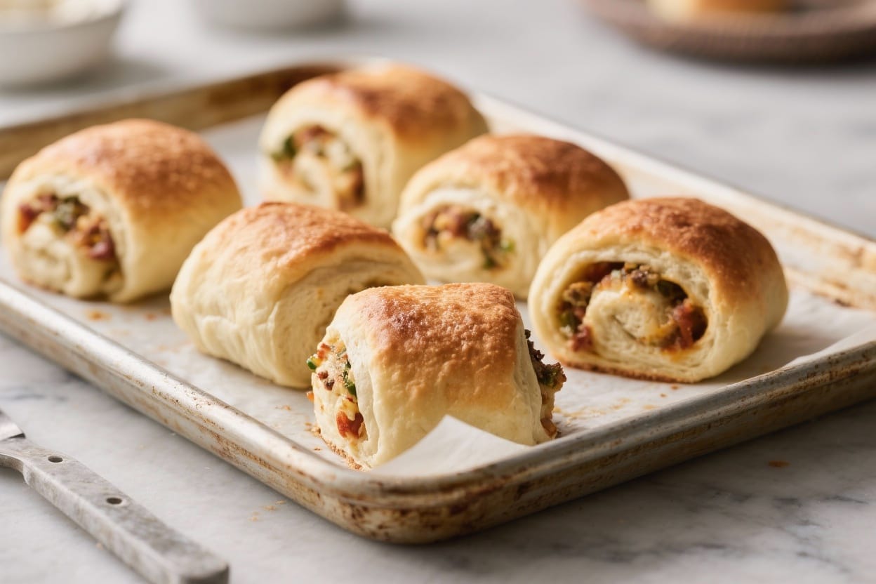 Oven baked savory rolls - Oven Baked Savory Rolls – Soft, Flavorful, and Easy to Make These rolls are the kind you set on the