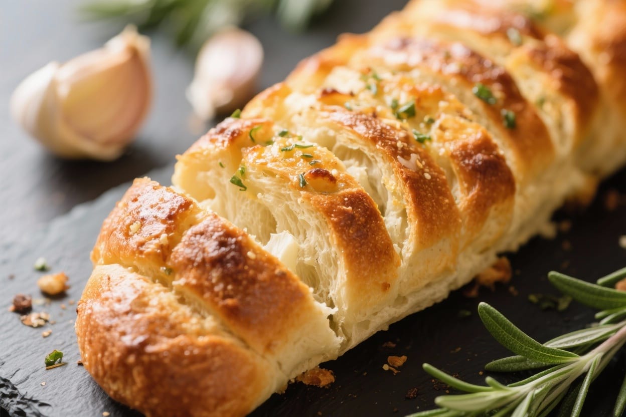 Pull Apart Garlic Bread Recipe – Buttery, Cheesy, and Perfect for Sharing