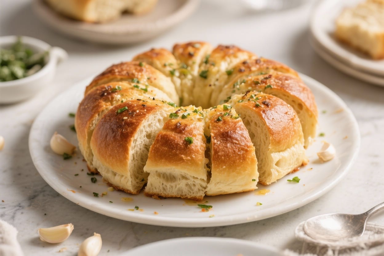 Pull apart garlic bread recipe - It’s the kind of bread you put in the center of the table and watch disappear one piece at a time