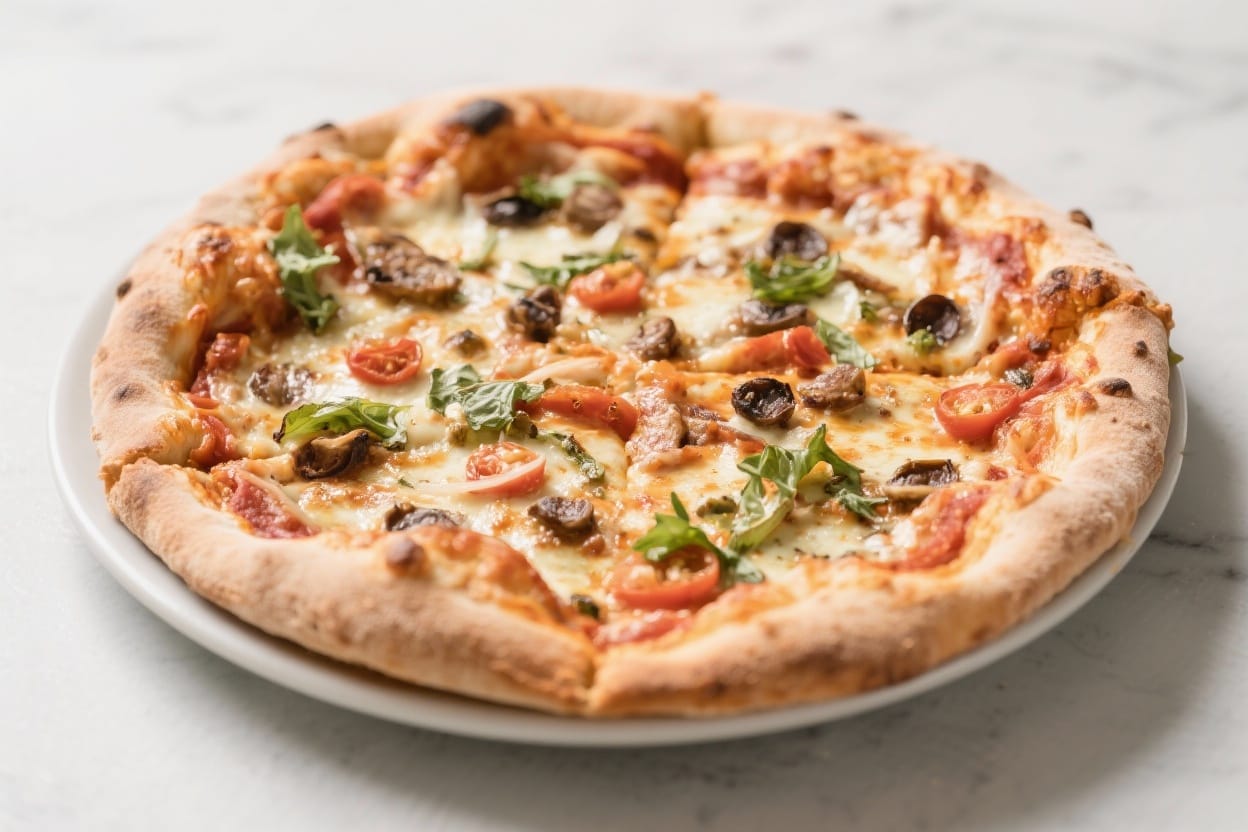 Quick pizza without yeast - This quick pizza without yeast delivers a tender, crisp-edged crust that’s ready in under 30 minutes