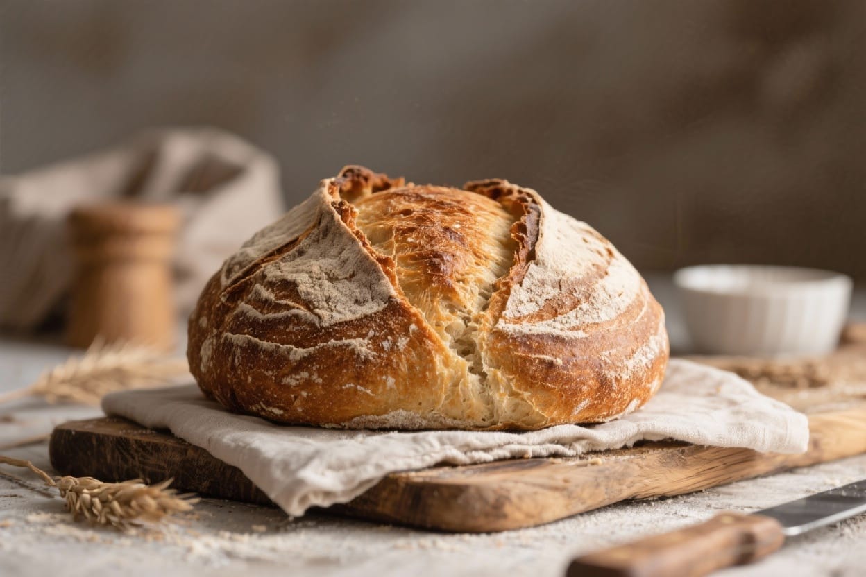 Rustic Farmhouse Bread Recipe – Simple, Hearty, and Comforting