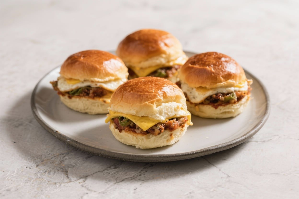 Savory Breakfast Buns – Soft, Cheesy, and Perfect for Mornings