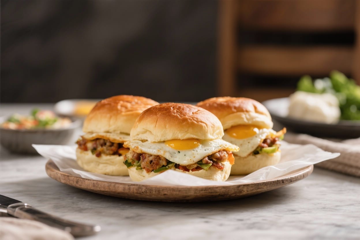 Savory breakfast buns - They’re easy to grab and go, but feel special enough for a relaxed weekend