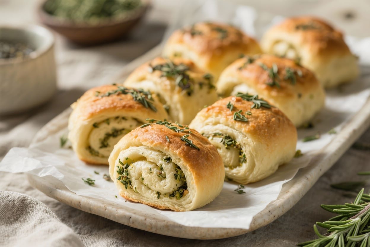 Savory Herb Rolls – Soft, Fragrant Dinner Rolls You’ll Make Again