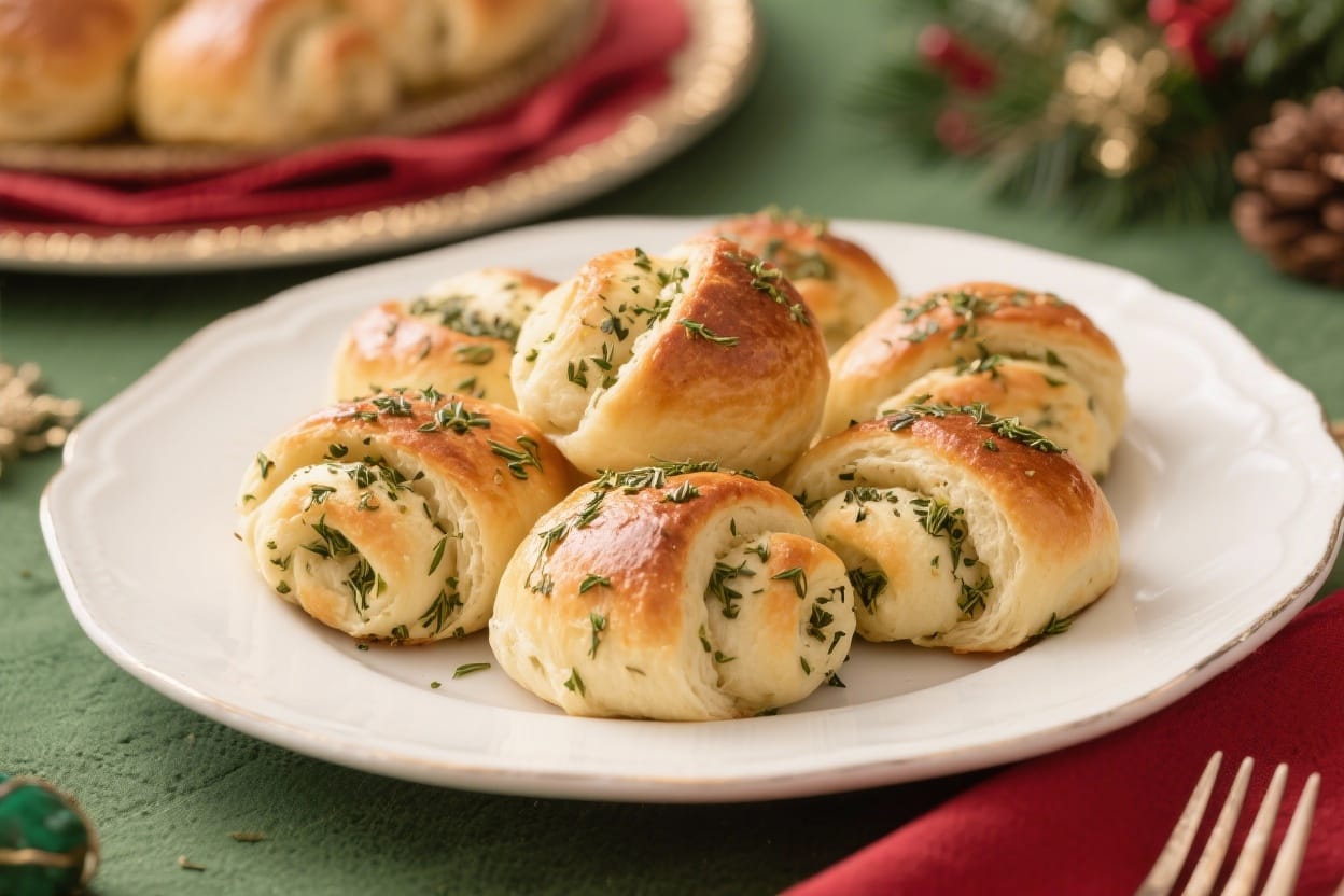 Savory herb rolls - They’re great for weeknights, but they also feel right at home on a holiday table