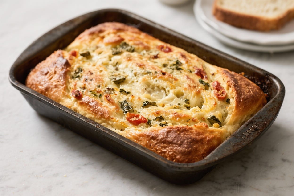 Savory pan bread - It’s quick, flexible, and forgiving, which makes it perfect for weeknights, brunches, or last-minute