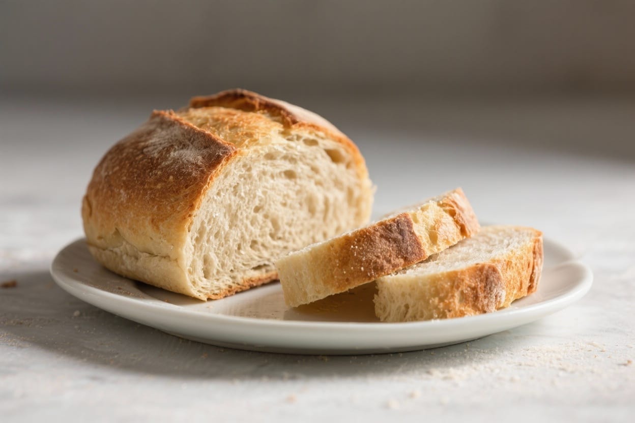 Small batch bread for two - This small batch bread is sized perfectly for two people, with just enough for a meal and a little e