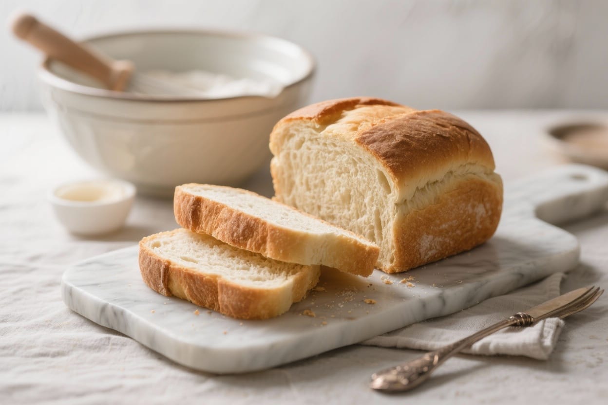 Soft bread for toast recipe - You don’t need special equipment, just a mixing bowl and a bit of patience