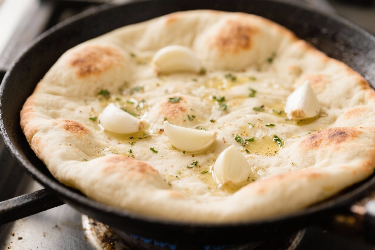 Stovetop garlic flatbread - Stovetop Garlic Flatbread - Quick, Soft, and Packed With Flavor Skip the oven and make soft, garlick