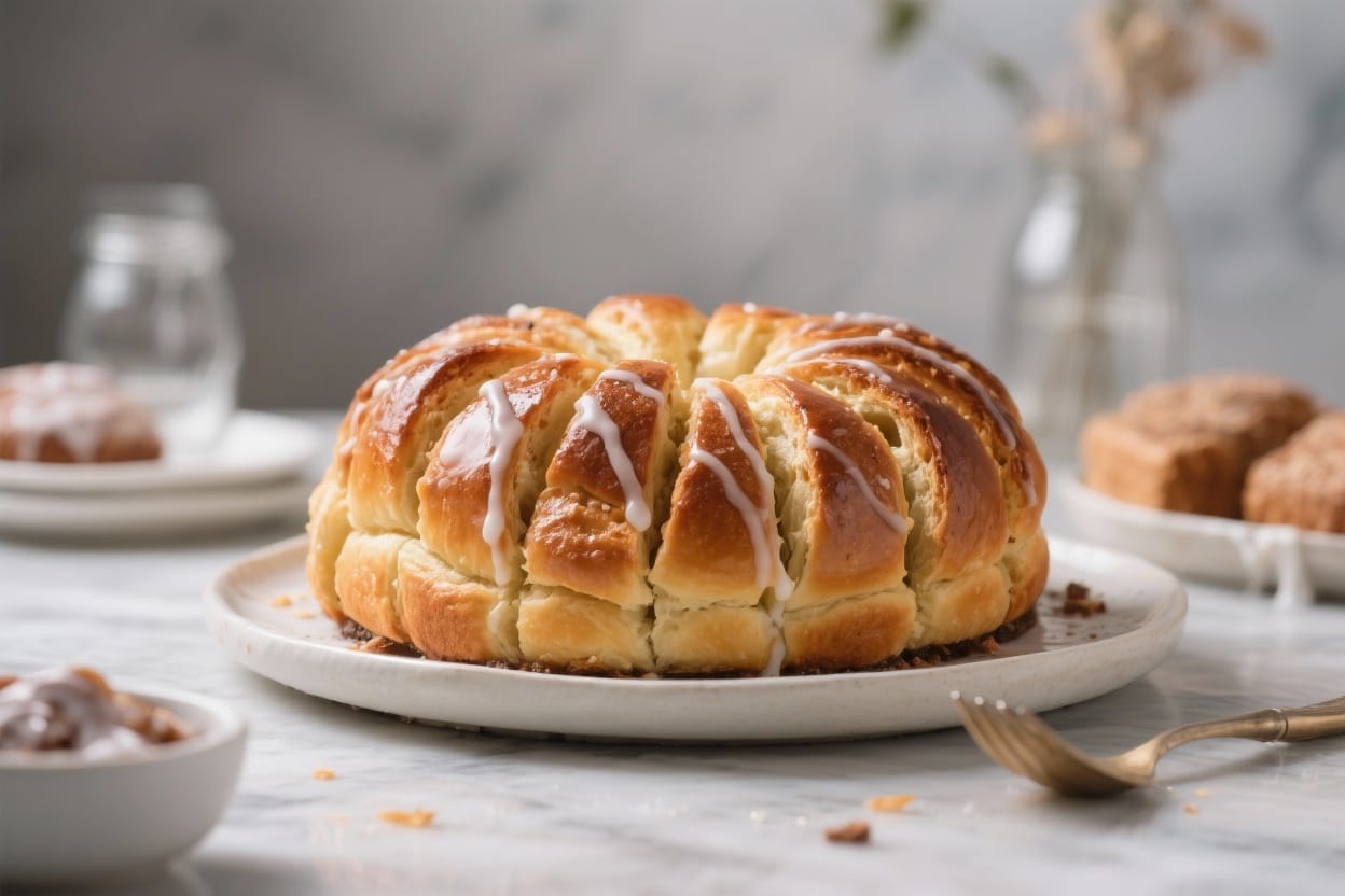 Sweet pull apart bread - It looks impressive, but it’s surprisingly simple to make at home
